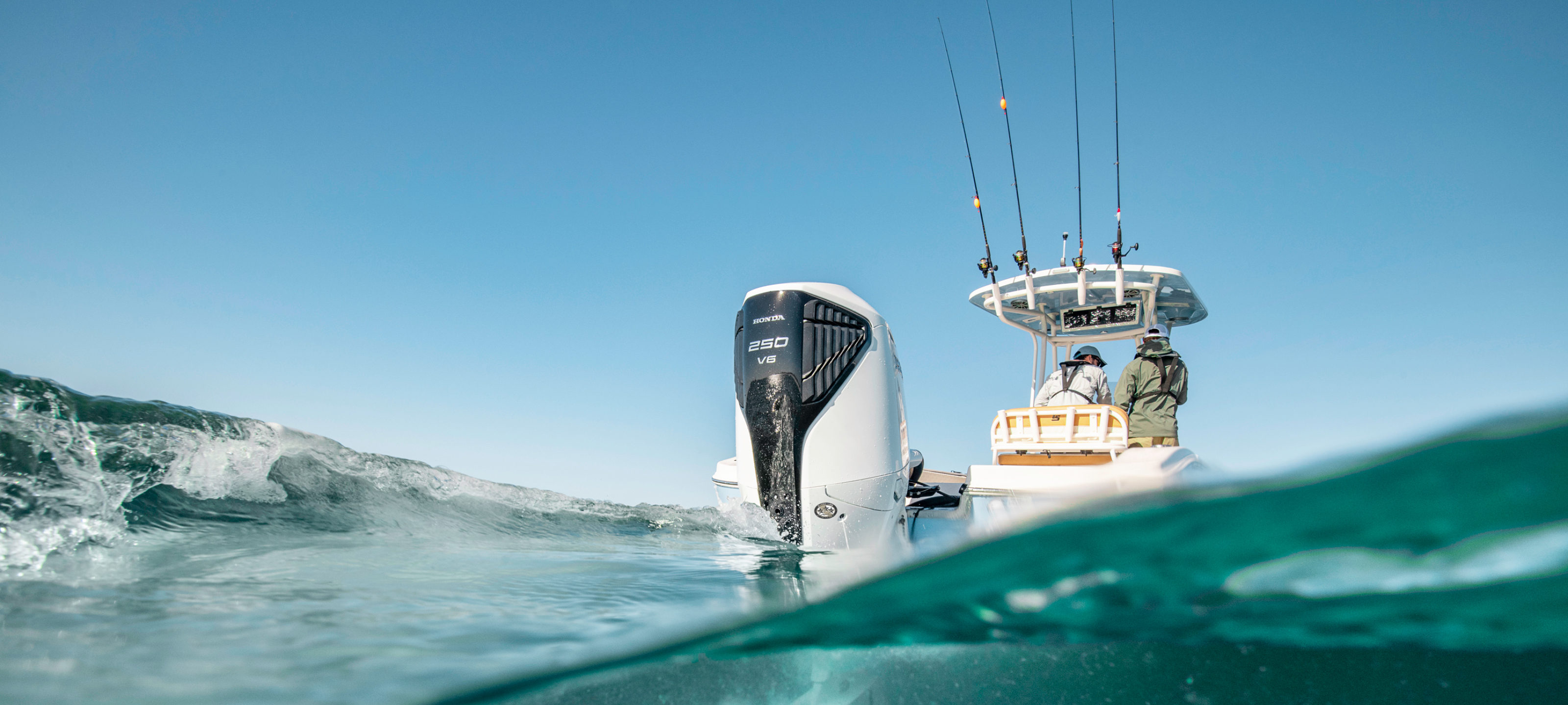 New 250HP Outboard
